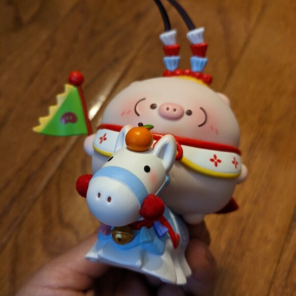 Sweet Treasure Piglet - Five Blessings CNY chinese new year 2025 - Picture 1 of 7